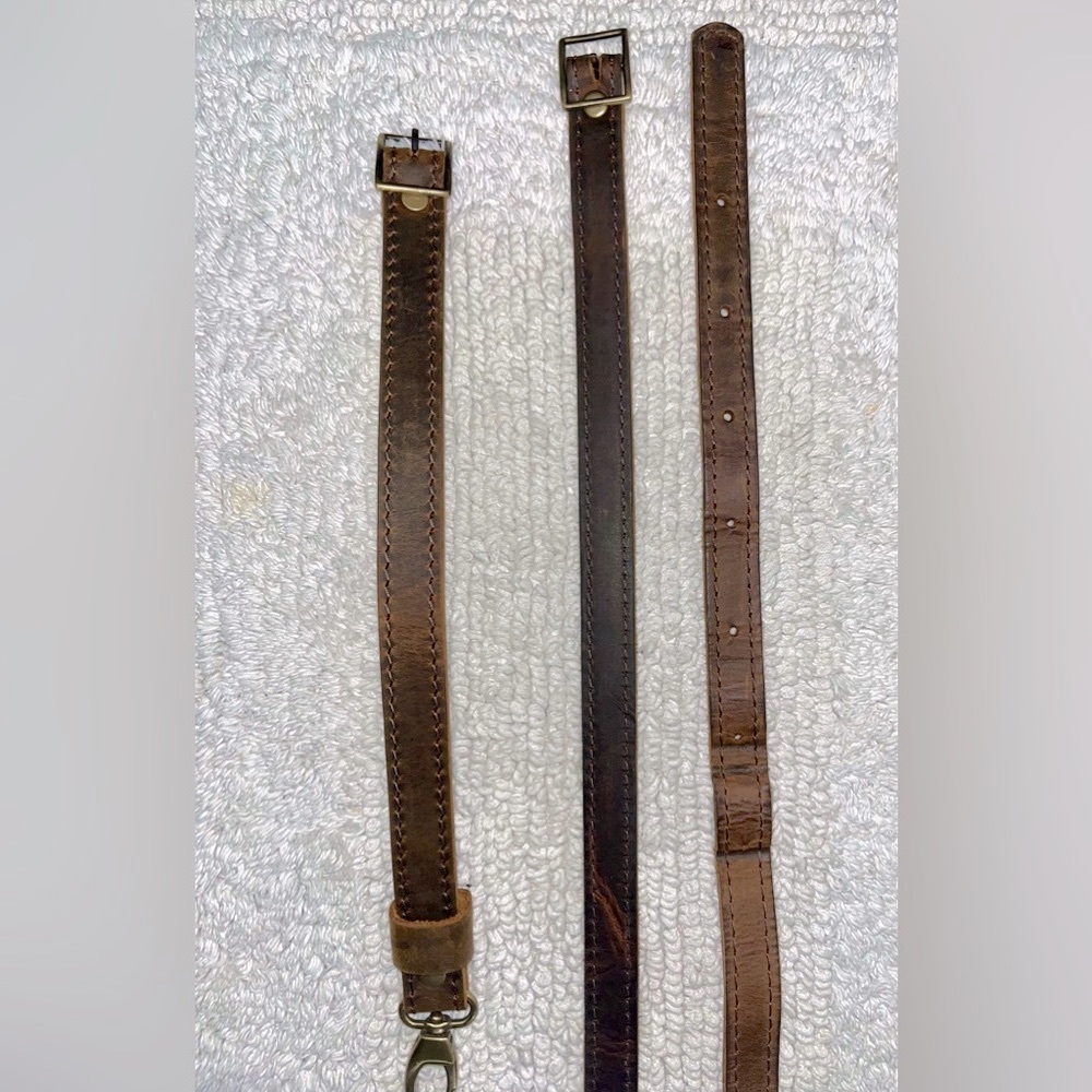 Portland Leather Co Medium Crossbody Tote - Canyon: Retired Color! - Picture 11 of 12